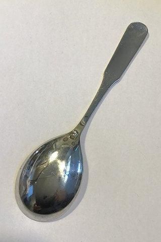 Antique Georg Jensen Silver Rope Compote Spoon No 161