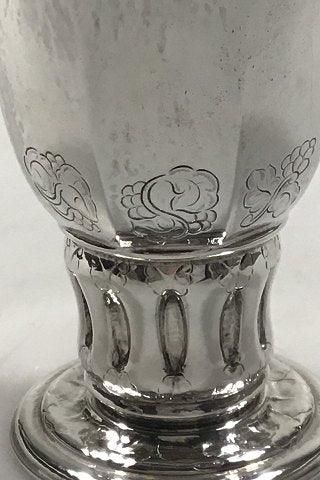 Antique Georg Jensen Silver Vase No 60
