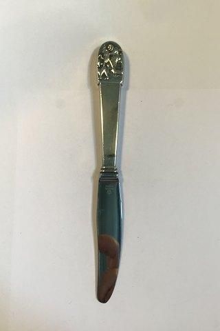 H.C. Andersen Fairy tale Child Knife in Silver. The Spinning Wheel.