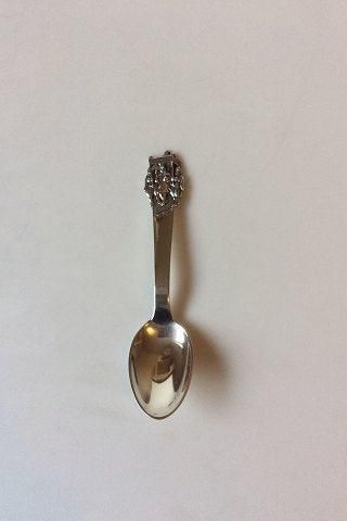 H.C. Andersen Fairy tale Child Spoon in Silver. The Emporer's new Suit