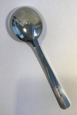 Antique Hans Hansen Arvesølv No 17 Silver Serving Spoon