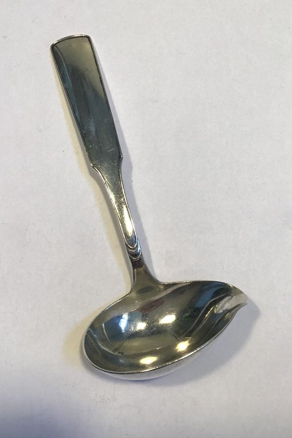 Antique Hans Hansen Arvesølv No 2 Silver Gravy Spoon
