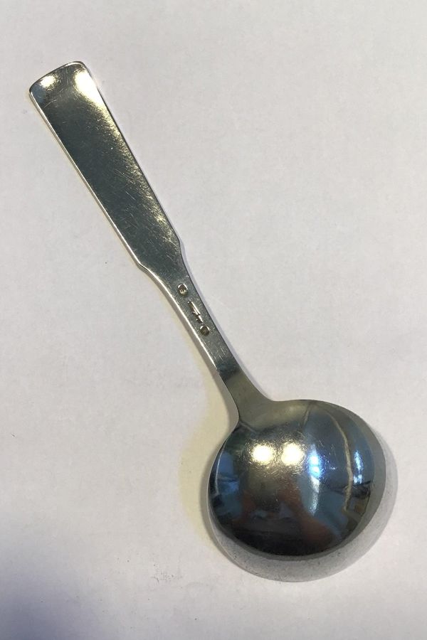 Antique Hans Hansen Arvesølv No. 2 Silver Serving Spoon