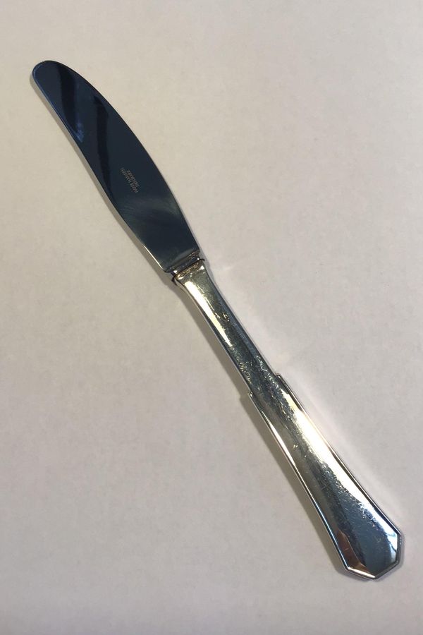 Antique Hans Hansen Arvesolv No. 8 Sterling Silver Dinner Knife