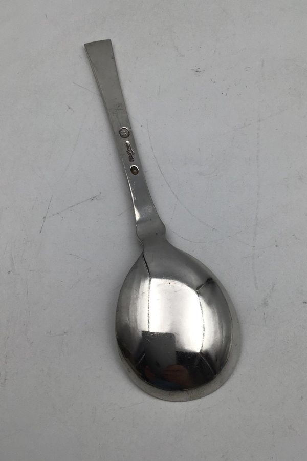 Antique Hans Hansen Sterling Silver Arvesolv No. 12 Compote Spoon