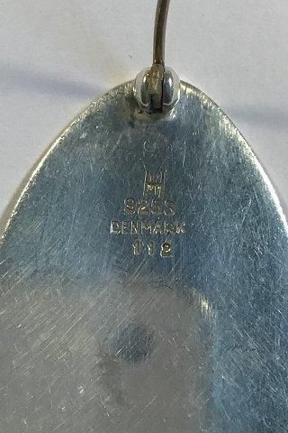 Antique Hans Hansen Sterling Silver Brooch No 112.