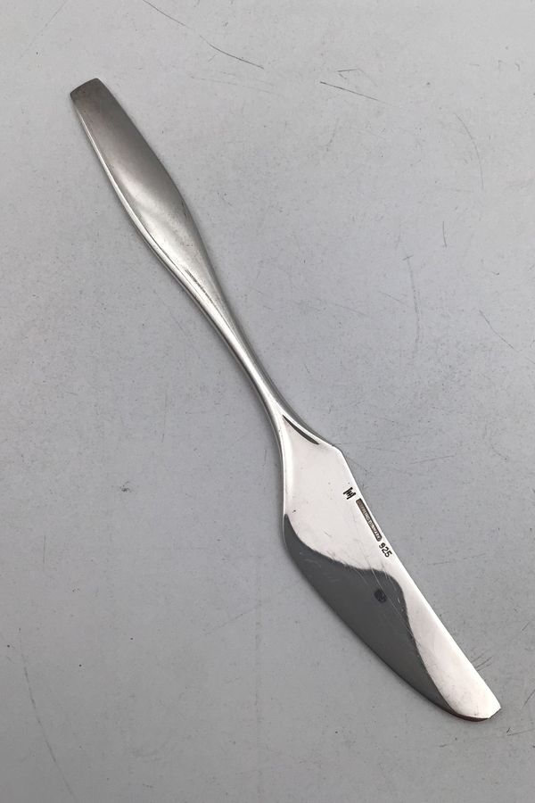Antique Hans Hansen Sterling Silver Charlotte Butter Knife