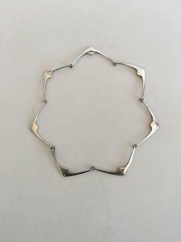 Antique Hans Hansen Sterling Silver Necklace No 316