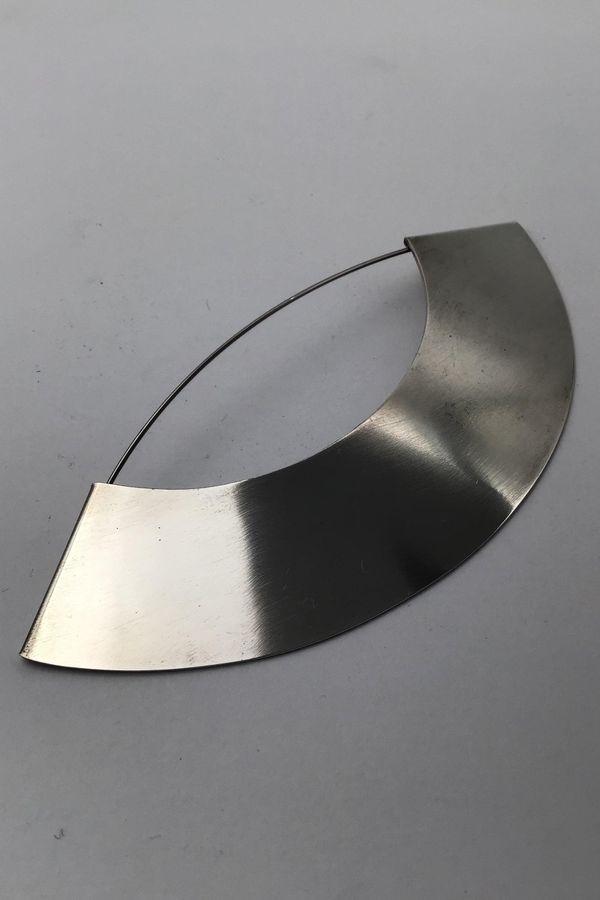 Antique Hans Hansen Sterling Silver Modern Brooch (Gail Spence)
