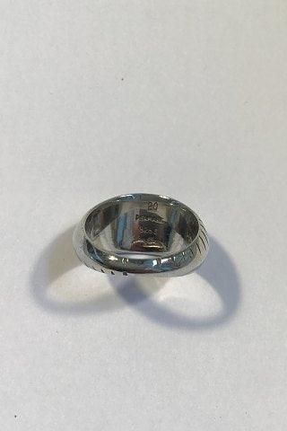 Antique Hans Hansen Sterling Silver Ring No 20