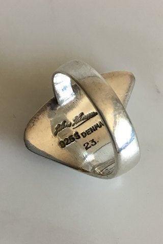 Antique Hans Hansen Sterling Silver Ring No 23