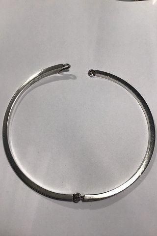 Antique Hans Hansen Sterling Silver Two-part Neck Ring