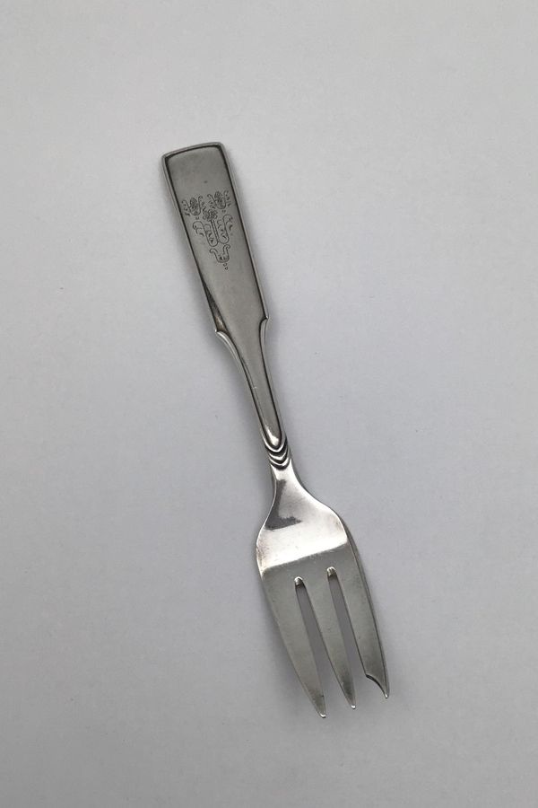 Antique Hans Hansen Silver Heirloom Silver No. 2 Dinner Spoon