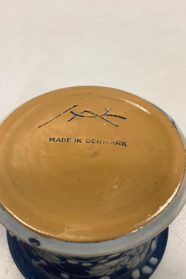 Antique Herman Kähler Ceramics Marguerite Bowl without lid