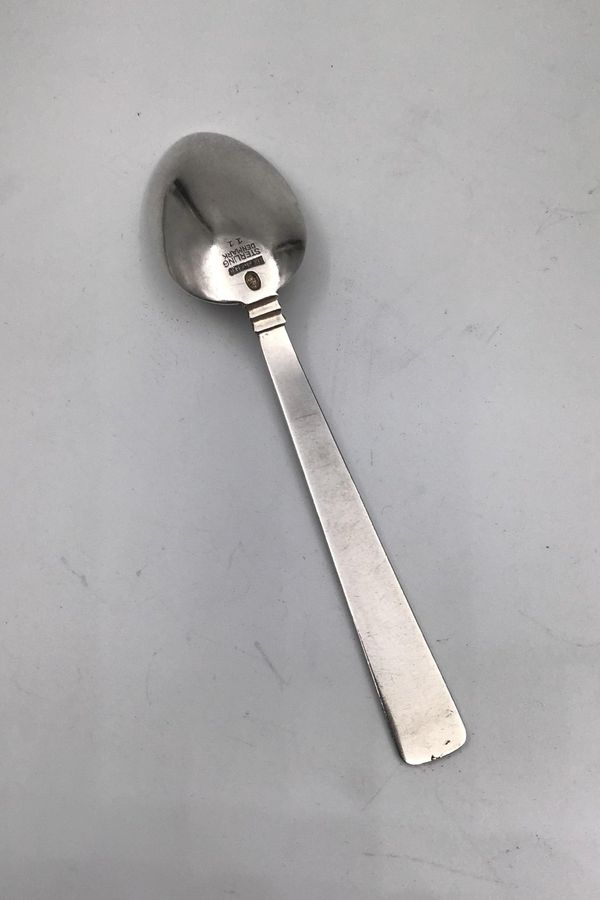 Antique Hingelberg No. 11 Sterling Silver Dessert Spoon