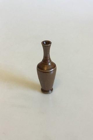 Höganäs Miniature Stoneware Vase with Lustre Glaze
