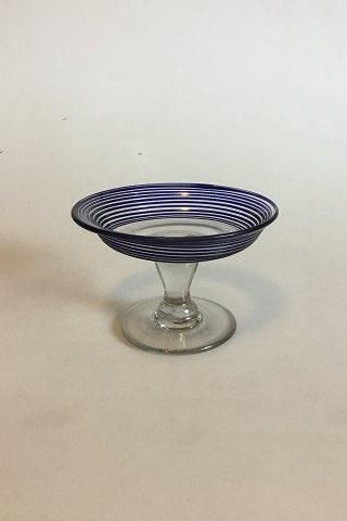 Antique Holmegaard Sugar Bowl/Tray/Plate