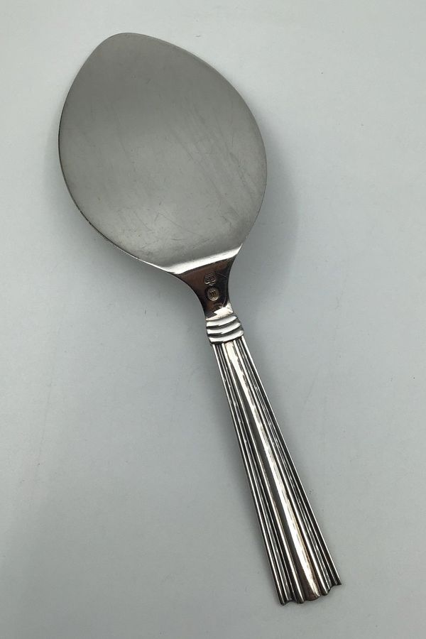 Antique Krone Silver Margit Serving Spoon
