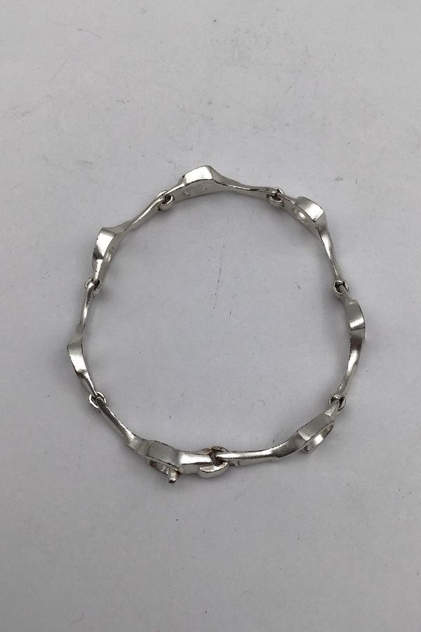 Antique Lapponia Sterling Silver Bracelet Bjørn Weckstrøm