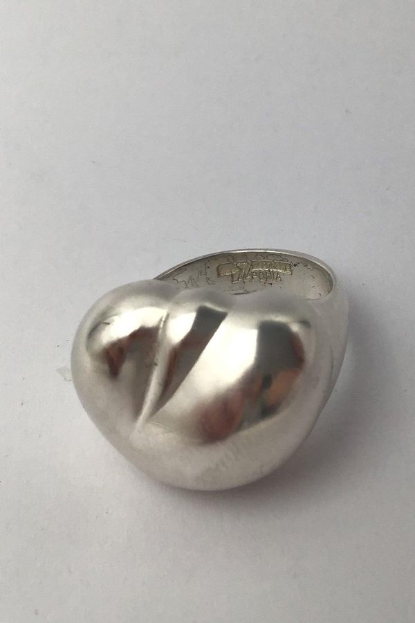 Antique Lapponia Sterling Silver Ring Björn Weckström