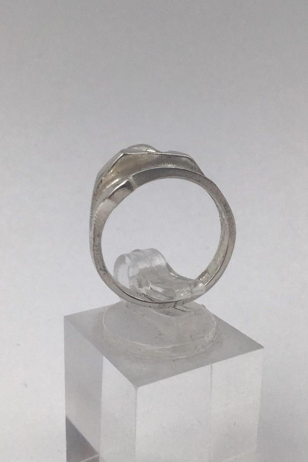 Antique Lapponia Sterling Silver Ring Björn Weckström