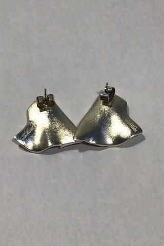 Antique Lapponia Sterling Silver Earrings
