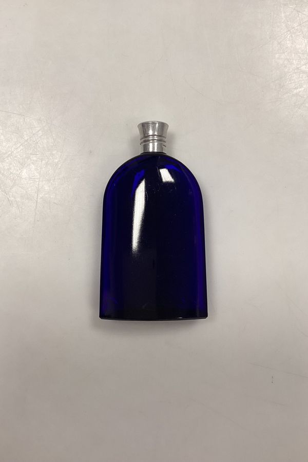 Antique Medicine Bottle in cobalt blue glass