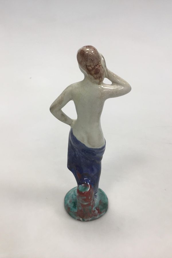 Antique Michael Andersen Ceramic Figurine Dancer No 3248