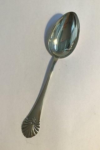 Antique Palmet Silver Dinner Spoon W. & S. Sørensen