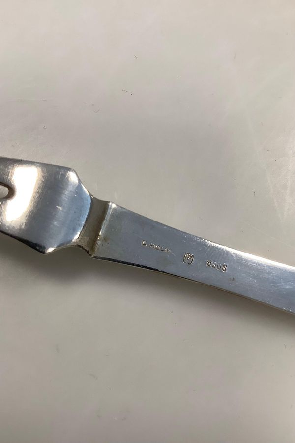 Antique Cold Meat fork in Silver C. Holm / Erik Magnussen