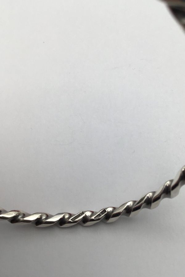 Antique Randers Sølvvarefabrik Sterling Silver Twisted Bracelet