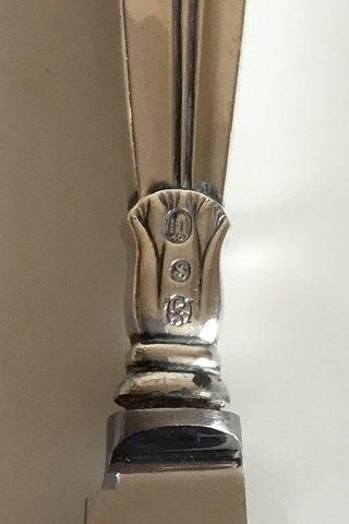 Antique Travel Knife in Silver Lotus W. & S. Sørensen