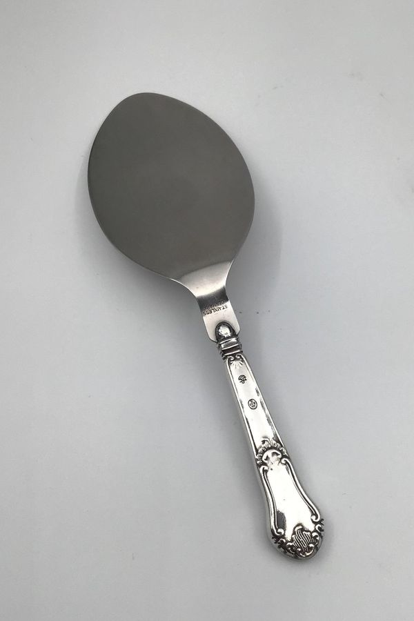 Antique Rosenholm Silver/Steel Serving Spoon