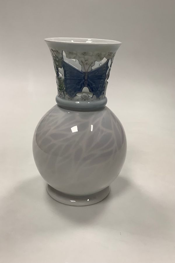 Antique Rosenthal Art Nouveau Vase with Butterflies No 148 / 1009