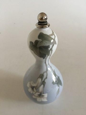 Antique Royal Copenhagen Art Nouveau Silver mounted Gourd shapped vase No 43/121