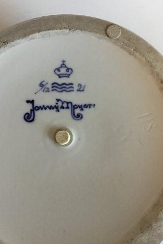 Antique Royal Copenhagen Art Nouveau Unique Jar by Jenny Meyer