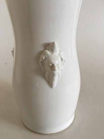 Antique Royal Copenhagen Art Nouveau Vase with Faces No 21/81