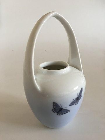 Antique Royal Copenhagen Art Nouveau Vase with handle No 1228/29