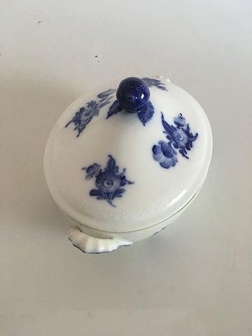 Antique Royal Copenhagen Blue Flower Braided Lidded Bowl No 8174