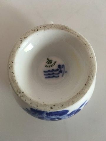 Antique Royal Copenhagen Blue Flower Cup with Handle