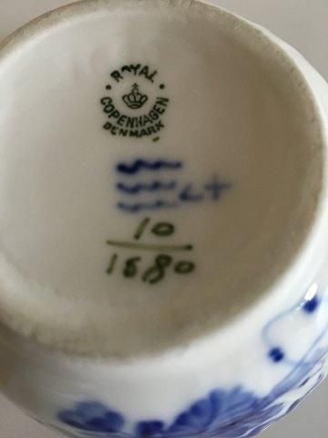 Antique Royal Copenhagen Blue Flower Sugar Bowl with Lid No 1680