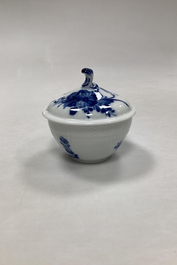 Antique Royal Copenhagen Blue Flower Curved Sugar Bowl No. 1678