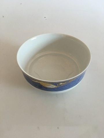 Antique Royal Copenhagen Blue Magnolia Small Serving Bowl No 577