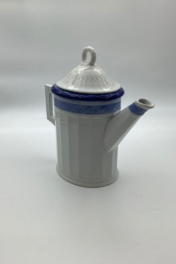 Antique Royal Copenhagen Blue Fan Coffee Pot No. 11553