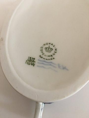 Antique Royal Copenhagen Blue Fan Sugar Bowl with Lid No. 11544