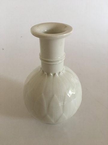 Antique Royal Copenhagen Blanc de Chine vase by Arno Malinowski No 3309