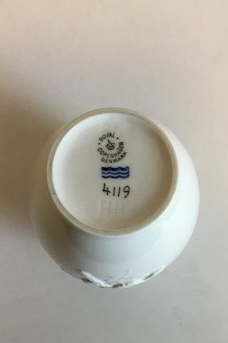 Antique Royal Copenhagen Blanc de Chine Vase No 4119
