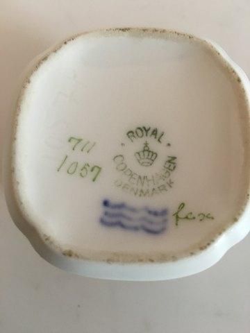 Antique Royal Copenhagen Brown Iris Small Container / Cigarette Cup No 1057