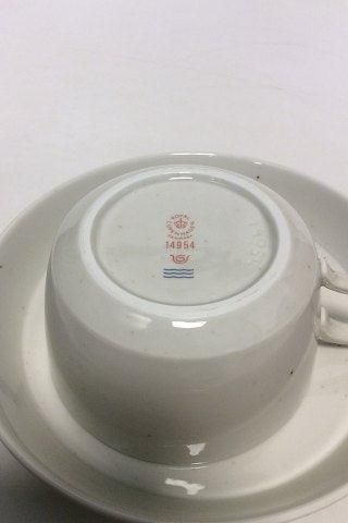 Antique Royal Copenhagen Capella Tea Cup with saucer No. 14954