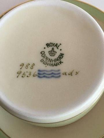 Antique Royal Copenhagen Dagmar Tea Cup and Saucer No. 9536